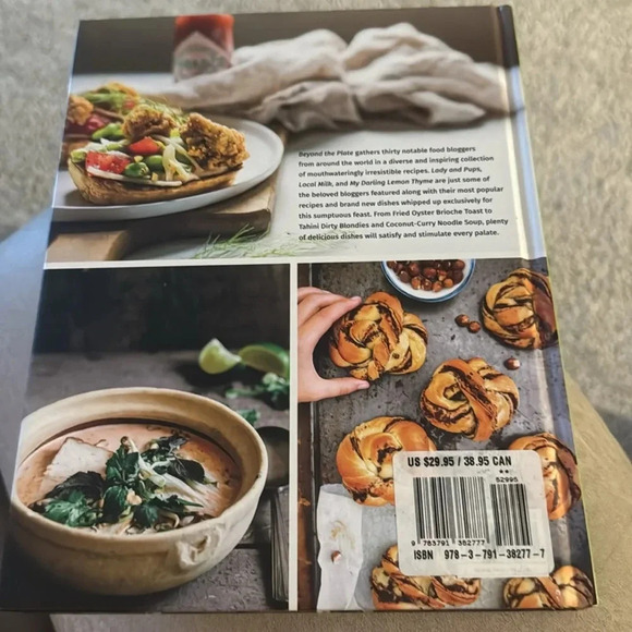 *Final Price* Beyond The Plate Cookbook Hardcover EUC Top Food Recipes - Picture 2 of 6